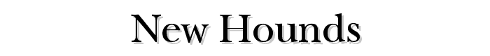 New%20Hounds font