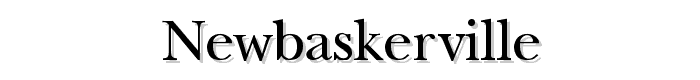 NewBaskerville font