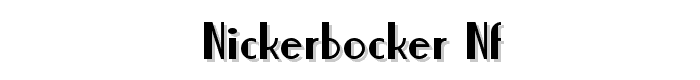 Nickerbocker%20NF font