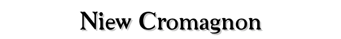 Niew%20CroMagnon font