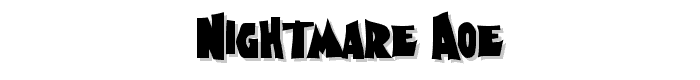 Nightmare%20AOE font