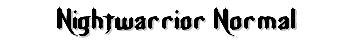 Nightwarrior%20Normal font