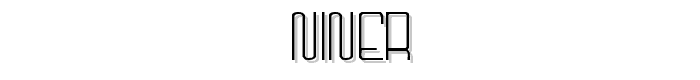 Niner font