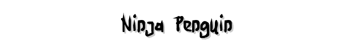 Ninja%20Penguin font