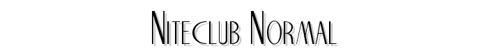 NiteClub%20Normal font