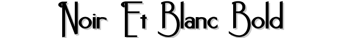 Noir-et-Blanc%20Bold font