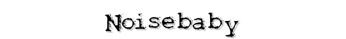 Noisebaby font