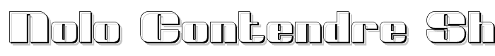 Nolo%20Contendre%20Shadow font