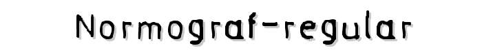 Normograf-Regular font