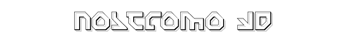 Nostromo%203D font