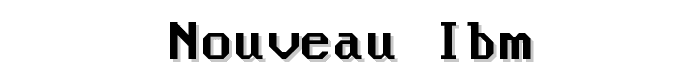 Nouveau%20IBM font