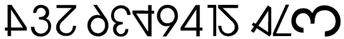 NumerO font