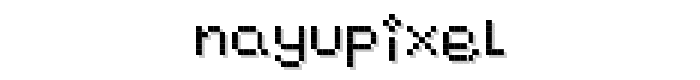 nayupixel font