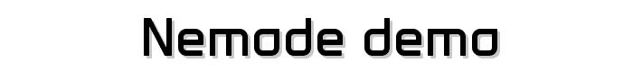 nemode%20demo font