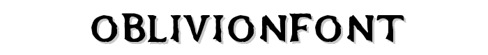 OblivionFont font