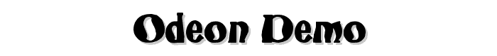 Odeon%20Demo font