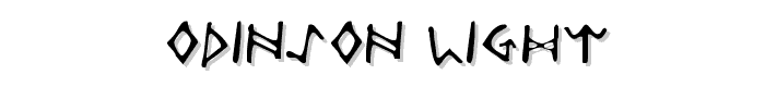 Odinson%20Light font