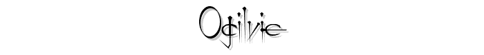 Ogilvie font