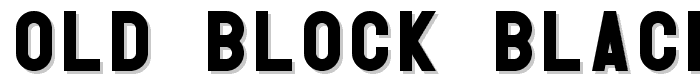 Old%20Block%20Black font