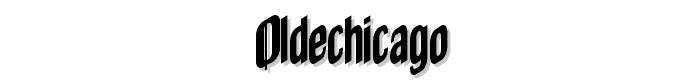 OldeChicago font