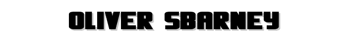 Oliver%27sBarney font