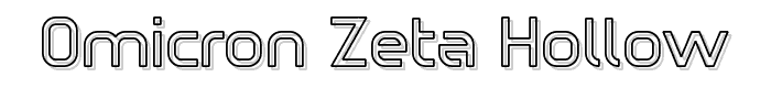 Omicron%20Zeta%20Hollow font