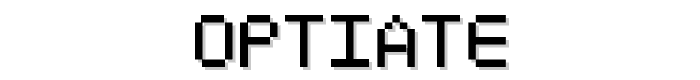 Optiate font