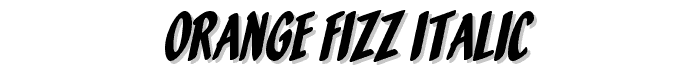 Orange%20Fizz%20Italic font