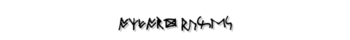 Oxford%20Runes font