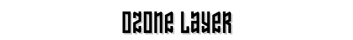 Ozone%20Layer font