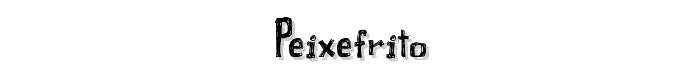 PEIXEFRITO font