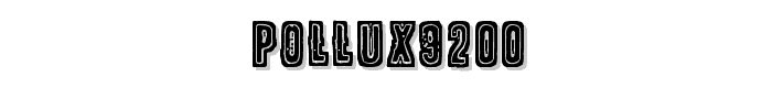 POLLUX9200 font