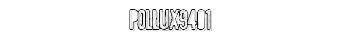 POLLUX9401 font