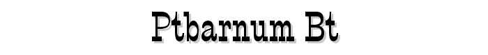 PTBarnum%20BT font