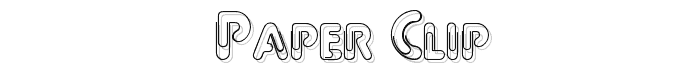 Paper%20Clip font