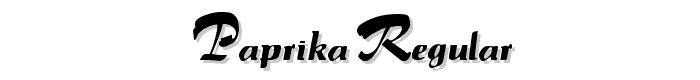 Paprika%20Regular font