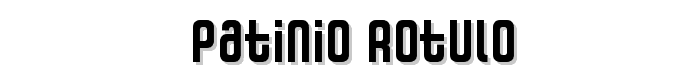 Patinio%20Rotulo font