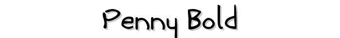 Penny%20Bold font