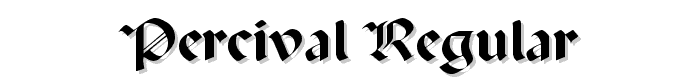 Percival%20Regular font