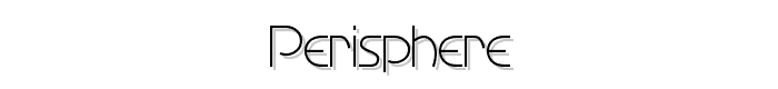 Perisphere font