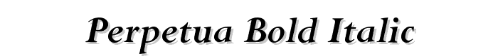 Perpetua%20Bold%20Italic font