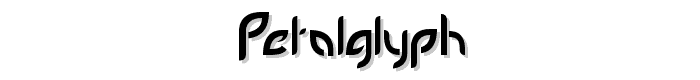 PetalGlyph font