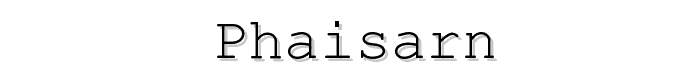 Phaisarn font