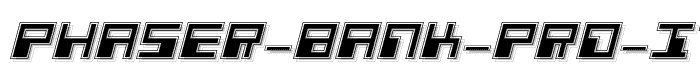 Phaser%20Bank%20Pro%20Italic font