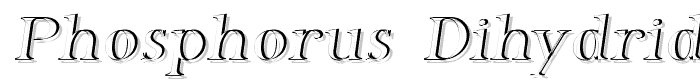 Phosphorus%20Dihydride font