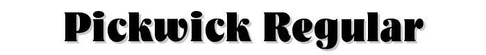 Pickwick%20Regular font