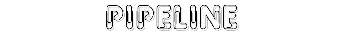 Pipeline font