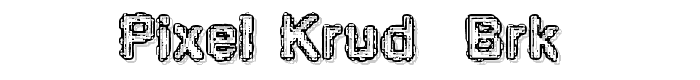 Pixel%20Krud%20%28BRK%29 font