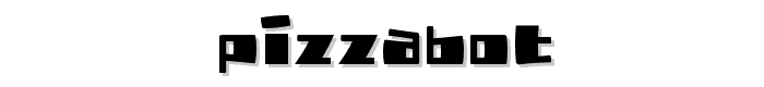 PizzaBot font