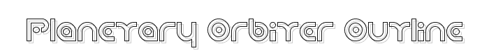 Planetary%20Orbiter%20Outline font